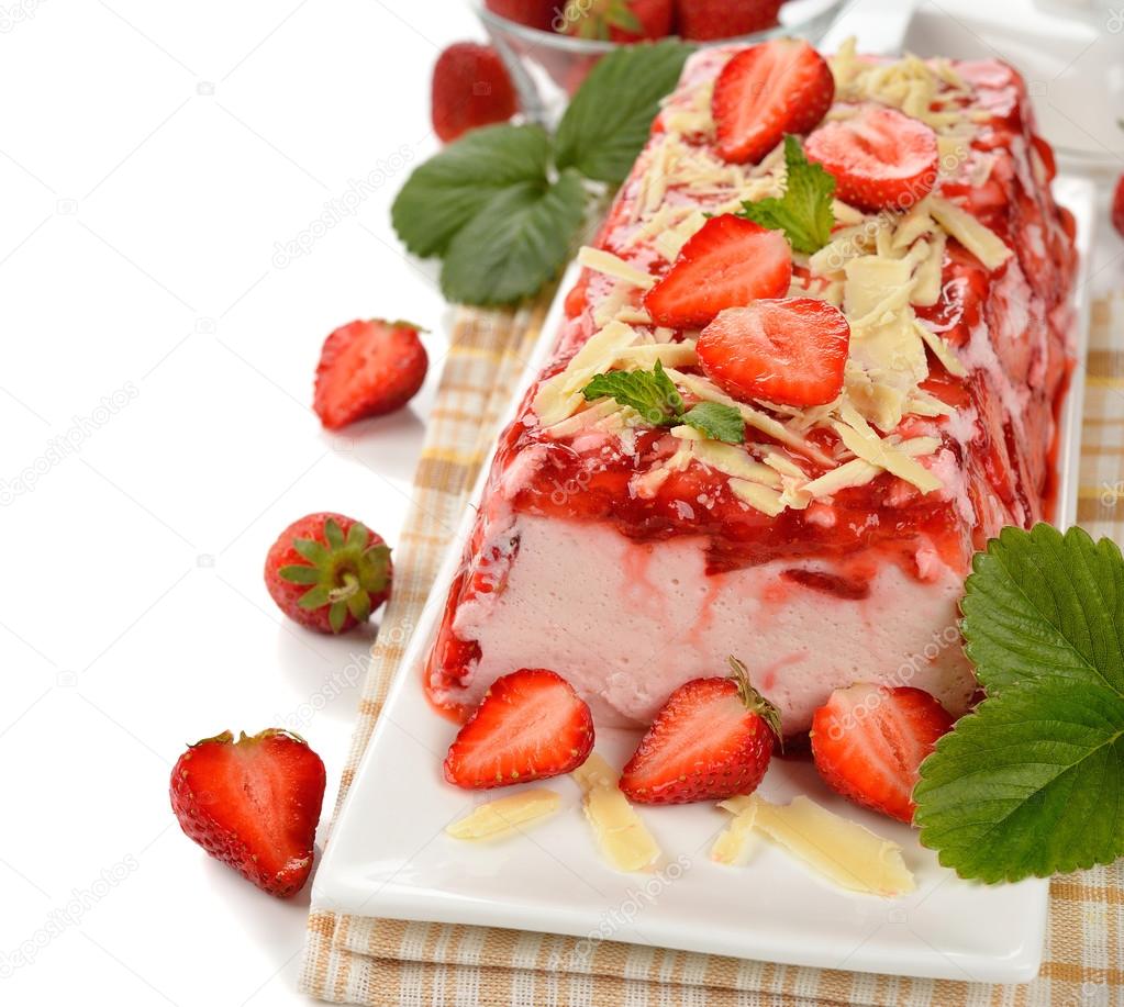 Strawberry Terrine : Strawberry Mascarpone Terrine ...