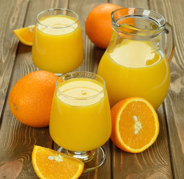 Jus d'orange frais — Photo