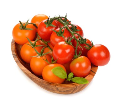 Taze vişneli domates.