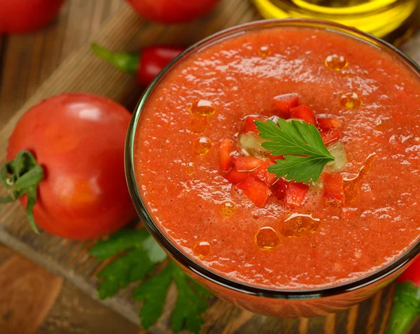 Minestra Gazpacho — Foto Stock