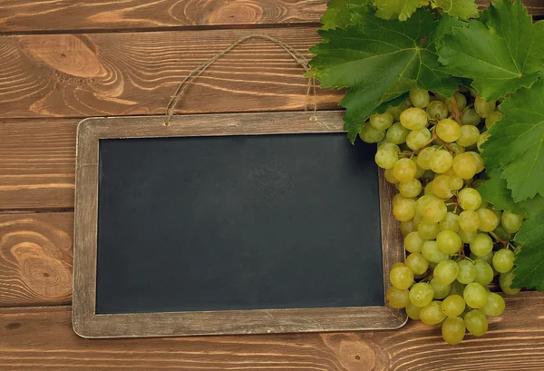 Grapes and writing board
