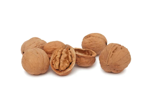 Algunas nueces (aisladas) ) — Foto de Stock