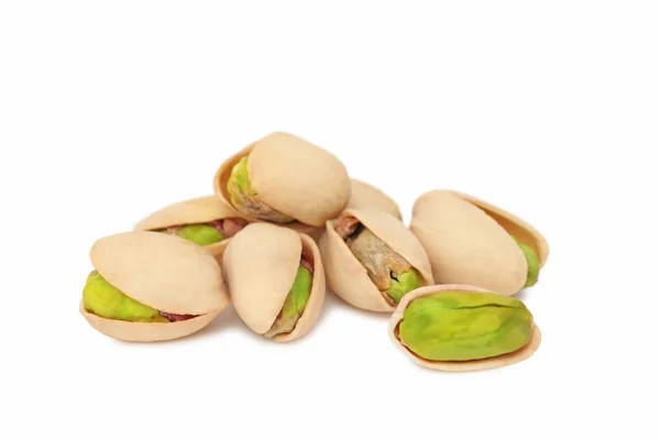 Stapel pimpernoten (pistaches) (geïsoleerd) — Stockfoto