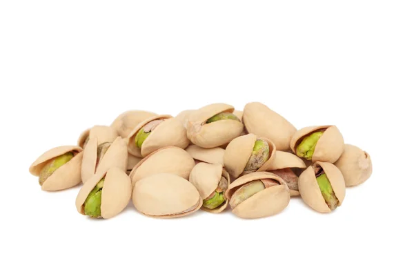 Pile of pistachios (isolated) — Stock Photo, Image