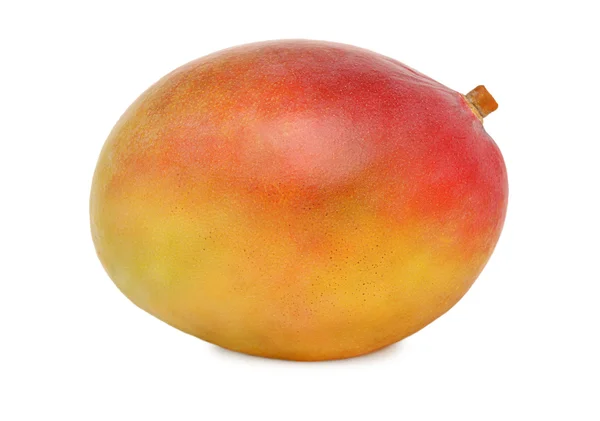 Eine reife Mango (isoliert) — Stockfoto