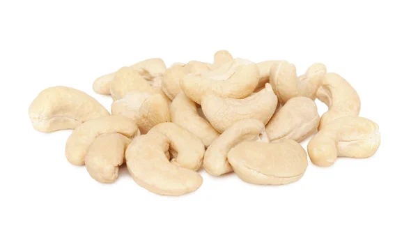 Pile of cashew nuts (isolated) — Stock Photo, Image
