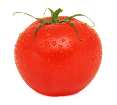 damla (izole bir ripe domates)