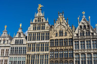 Antwerp, Belçika, Avrupa, büyük bir bina.