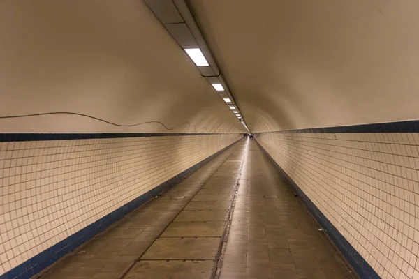 Anversa Belgio Europa Tunnel Sotto Terra — Foto Stock