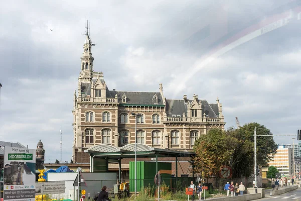 Antuérpia Bélgica Setembro 2016 Estação Ferroviária Decorada Antuérpia Bélgica Europa — Fotografia de Stock