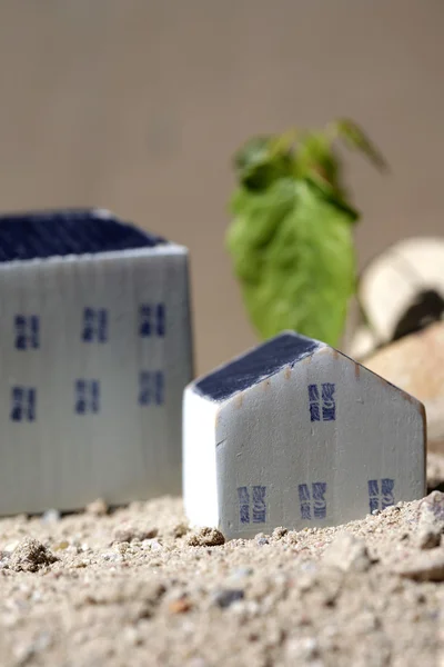 Huis van de miniatuur — Stockfoto