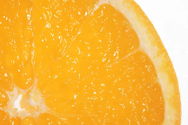 Slice of fresh orange- close-up — Stock Photo, Image