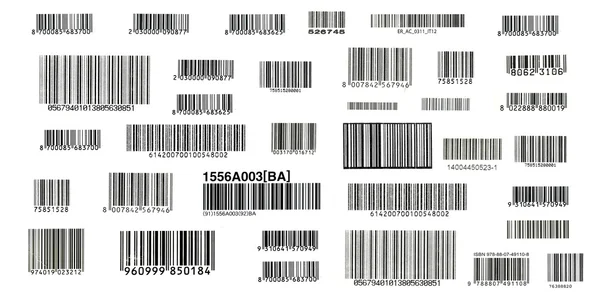 Barcode achtergrond — Stockfoto