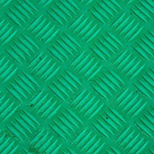 Green metal tile — Stock Photo, Image