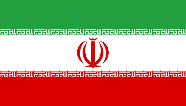 Vlag van Iran — Stockfoto