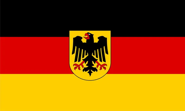 Flaggen von Deutschland — Stockfoto