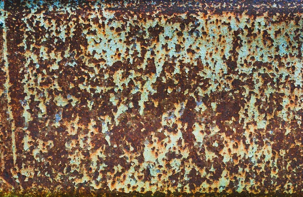 Fondo Vieja Textura Metal Oxidado Dañado — Foto de Stock