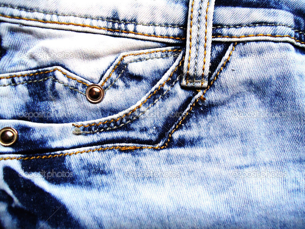 Jeans close-up - pocket