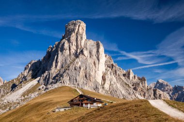 Passo di Giau Kuzey İtalya 'nın Dolomitlerinde