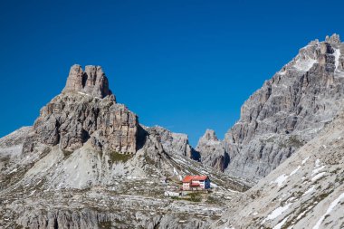 Tre Cime di Lavaredo, Kuzey Italya'nin Dolomites çevresindeki hiking