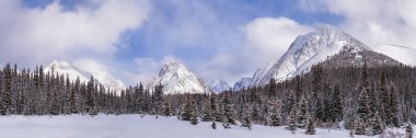 Mount Chester in winter, Peter Lougheed Provicial Park, Alberta