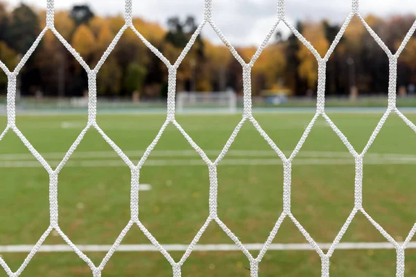 Gol Için Futbol Ağı Ayrıntılar — Stok fotoğraf