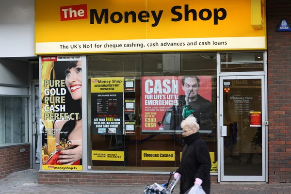 De geld-winkel — Stockfoto