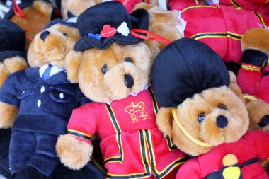 Teddy Bears in Uniform clipart