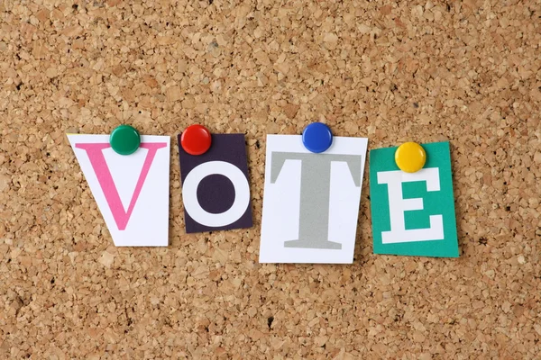 The word Vote — Stock Photo, Image