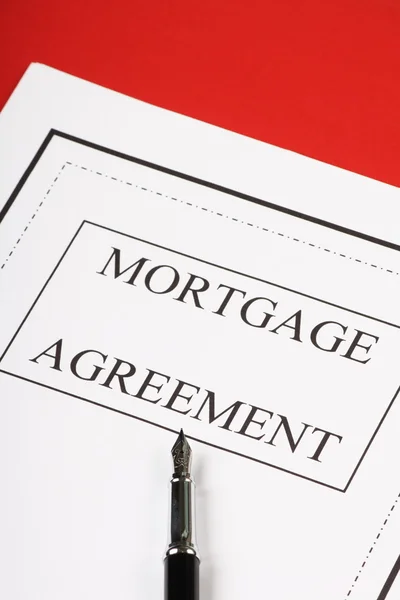 Mortgage Agreement — Stock Photo, Image