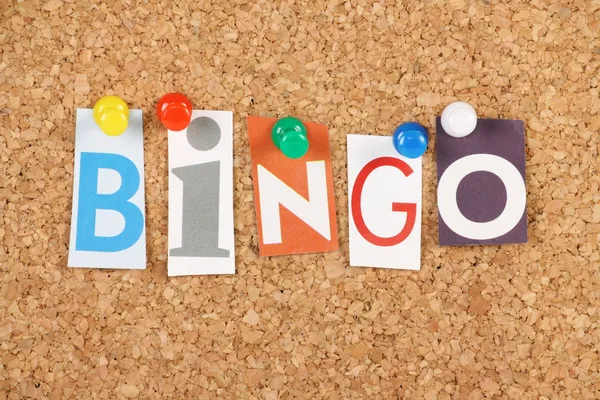 Bingo — Fotografia de Stock