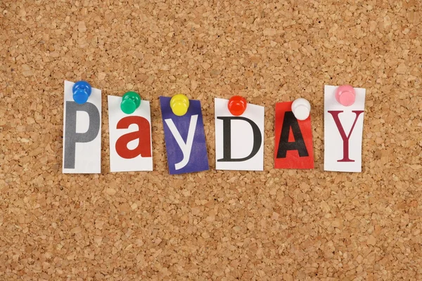 Hari gajian atau pembayaran — Stok Foto