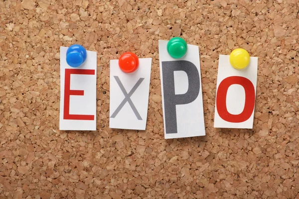 The word Expo — Stock Photo, Image