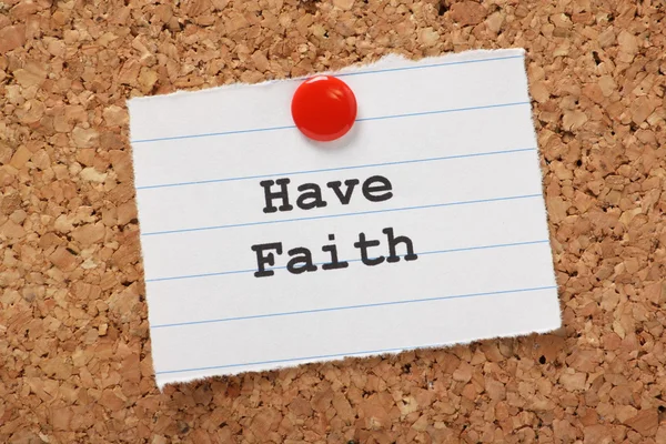 Have Faith — Stock Photo, Image