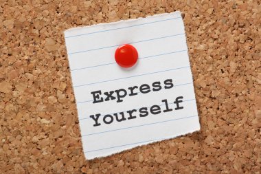 Express Yourself clipart