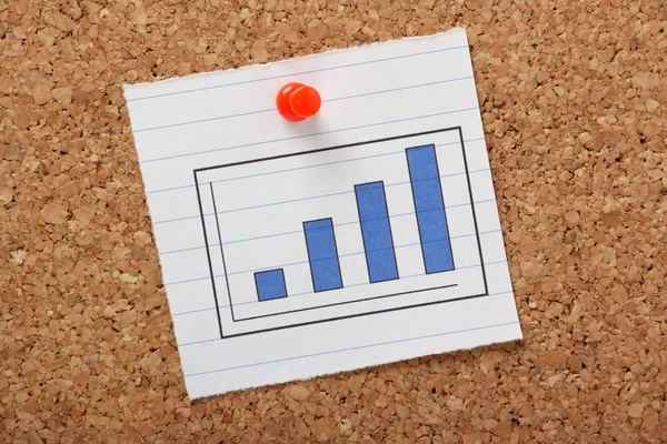 Bar Chart for Growth — Stock Photo, Image