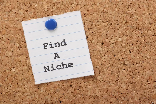 Find A Niche — Stock Photo, Image