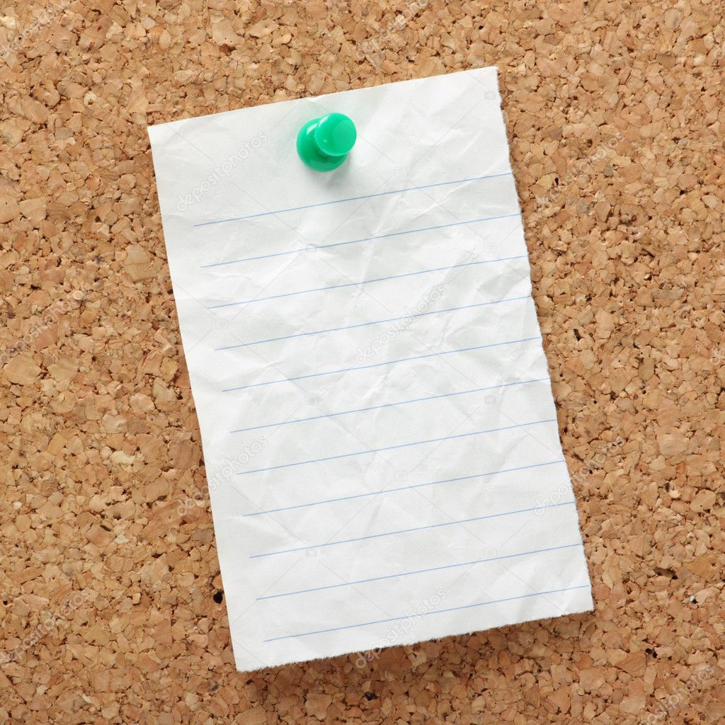 Lined Paper Note