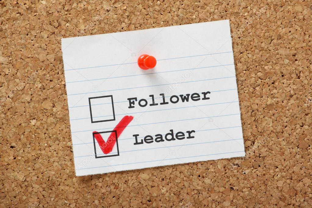 Follower or Leader?