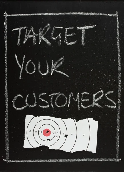 Target Your Customers — Stock Photo, Image