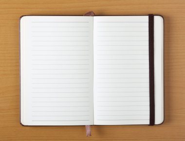 Open Notebook or Journal clipart