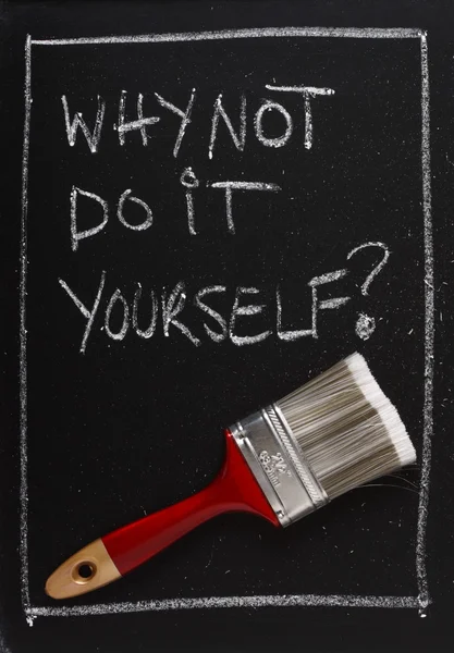 Why Not Do It Yourself? — Stock Photo, Image