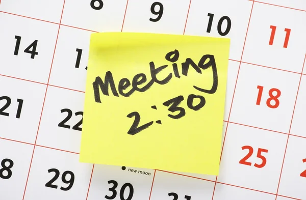 Meeting Reminder - Stock Image - Everypixel
