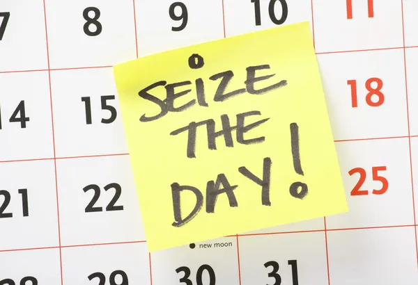 Seize The Day! — Stock Photo, Image