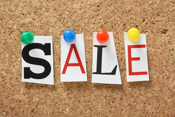 The word Sale — Stock Photo, Image