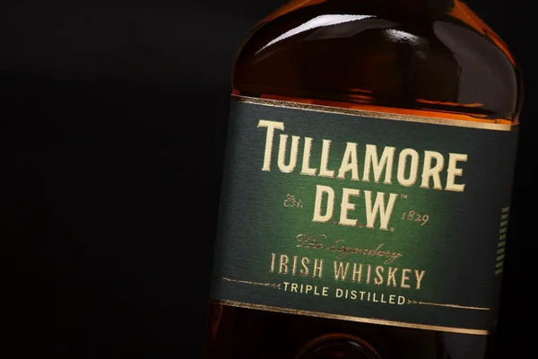 Tullamore rugiada bottiglia di whisky irlandese — Foto Stock