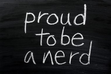 Proud to be a Nerd clipart