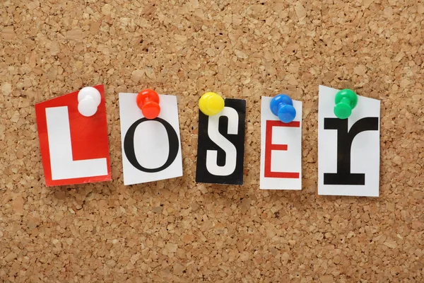 The word Loser — Stock Photo, Image