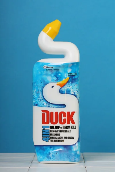 Canard de toilette — Image Canard de toilette Image En Vente