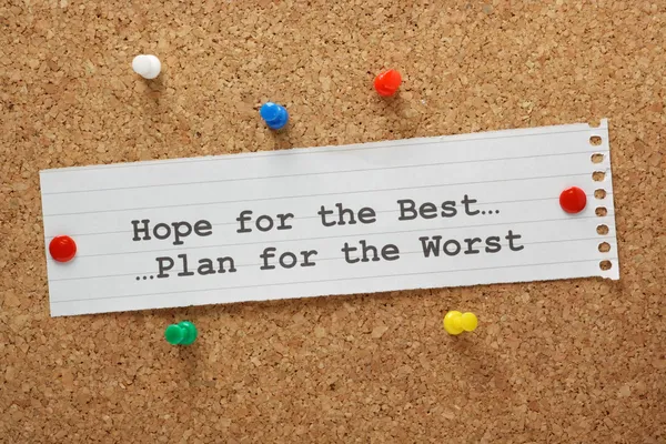 Hope For The Best — Stock Photo, Image